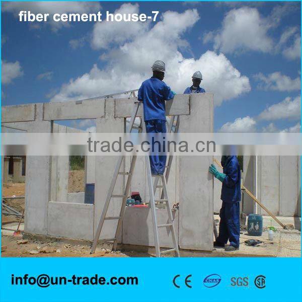 Fiber cement prefab house