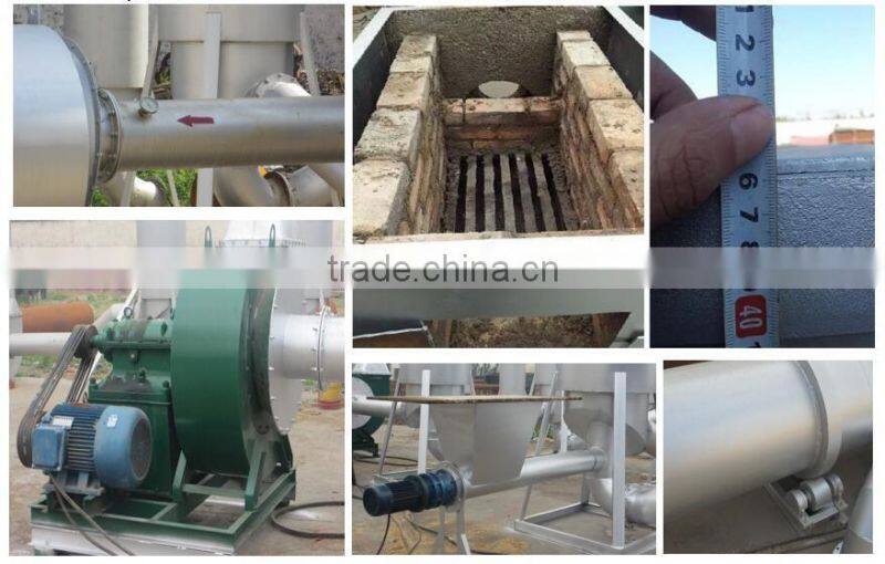 Rotary Type Sawdust Dryer Machine