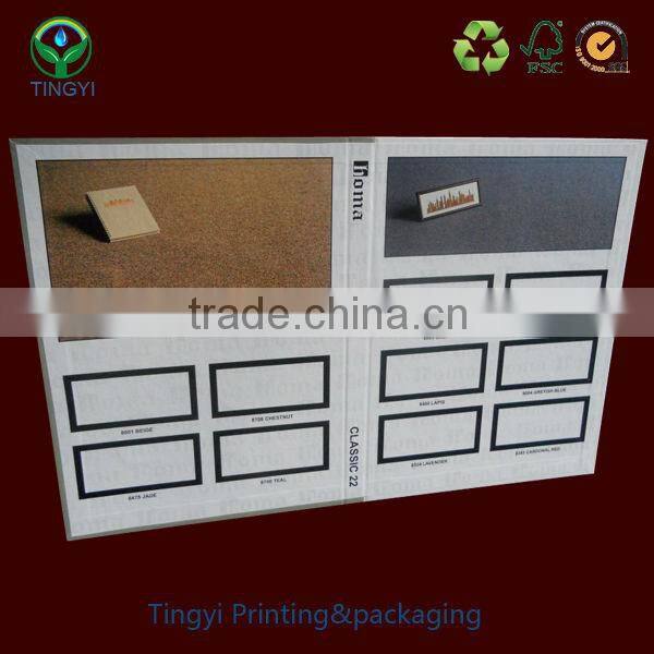 cardboard printed catalog