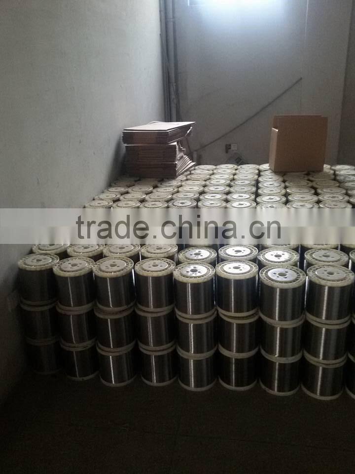 SS410/430 -0.13mm wire for scrubber making, china supplier