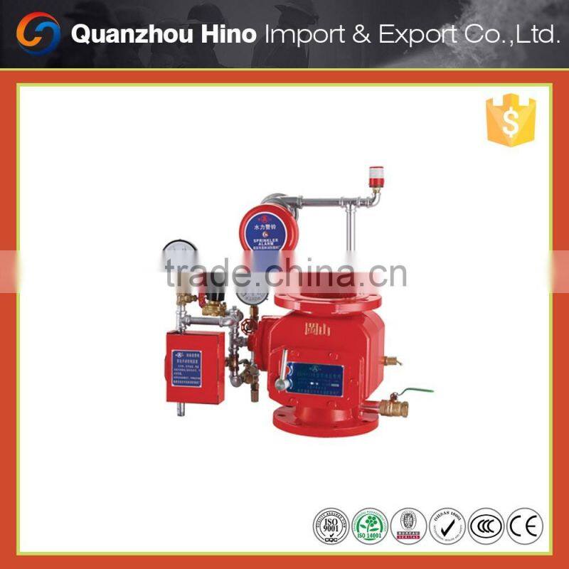Safety wet alarm valve and alarm check valve