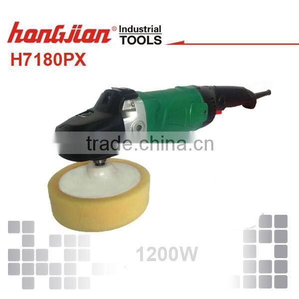 Hongjian brand H7180PX180mm constant power start polisher machine floors polisher machine for marble floor portable polishing