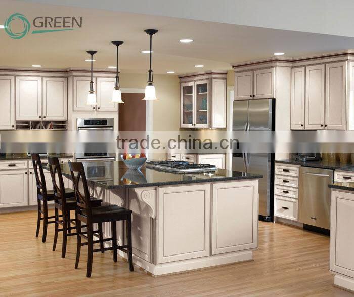 Modular Home Off White Luxury Custom Commercial Kitchen Cabinet
