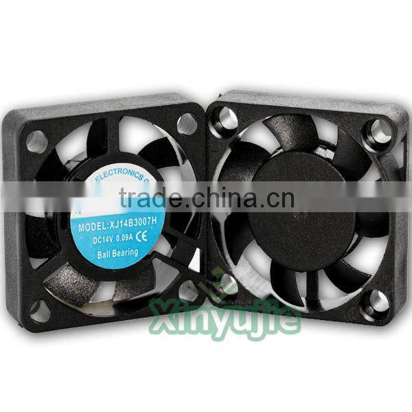 xinyujie mini plastic fan blade 30mm small fan battery operated exhaust fan