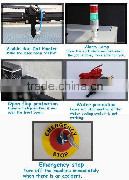 Mars 130 CO2 laser engraving cutting machine laser engraver cutter with Water pump ,Exhaust fan, Honeycomb Table