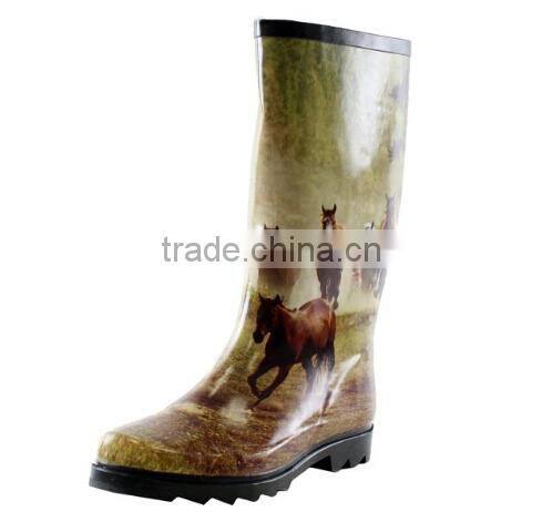 Women's Mid Calf Waterproof Rainboots