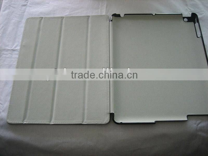 fashion high quality leather PU for ipad case