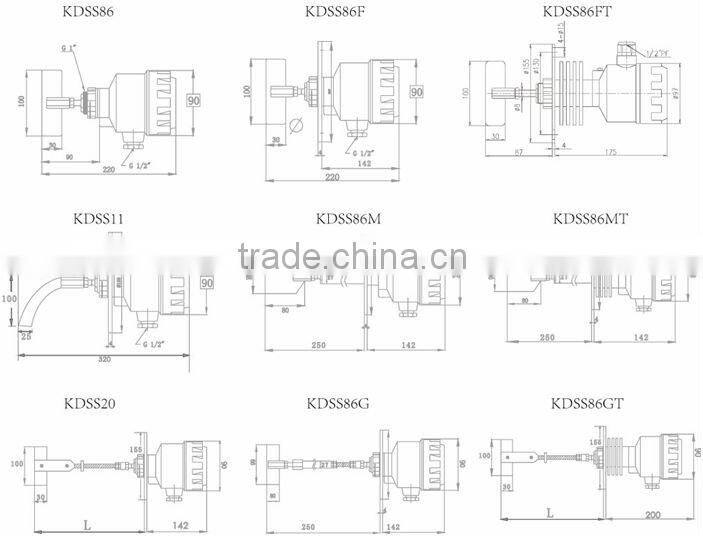 Rotary paddle level switch