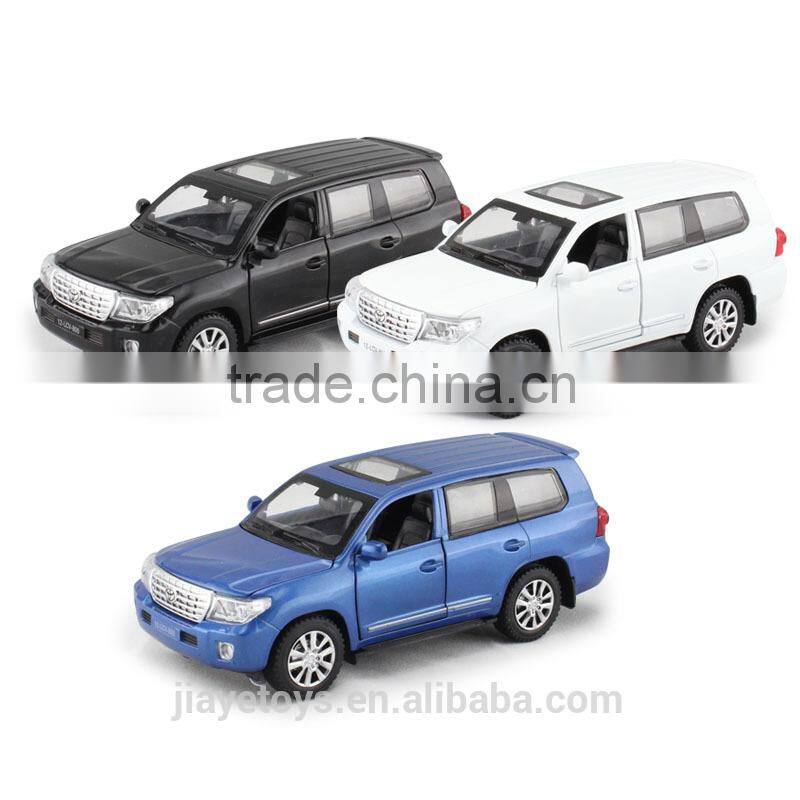 Licensed metal boby type car plastic chassis car model