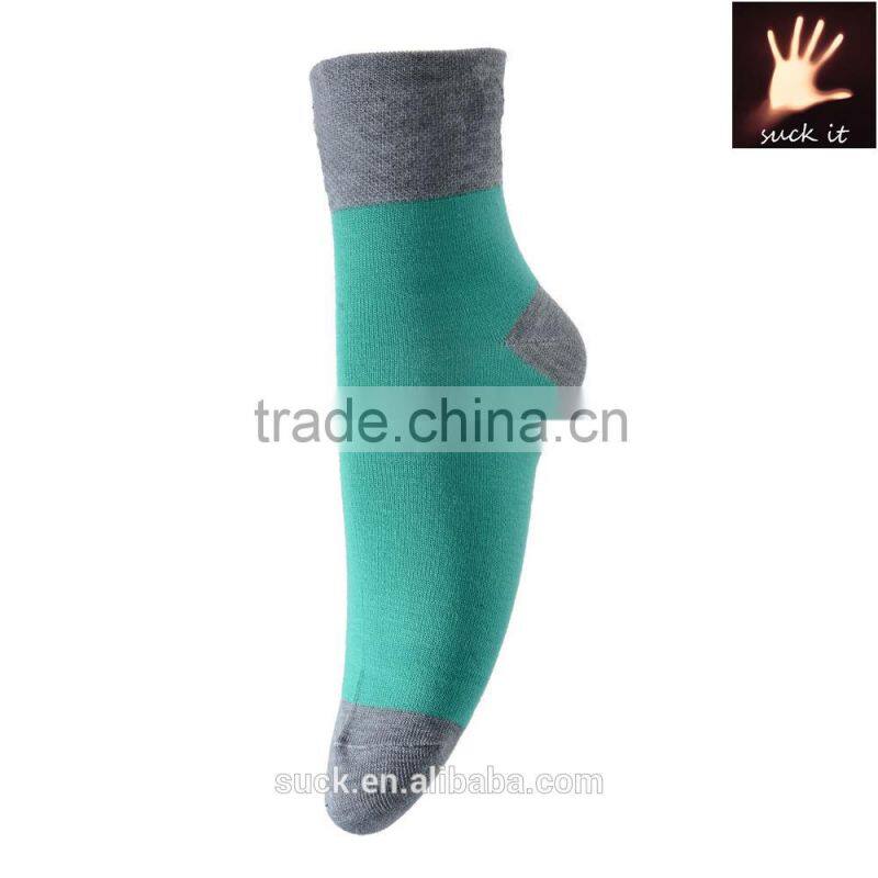 high quality custom Men's Shadow Gray Elite Wool Socks