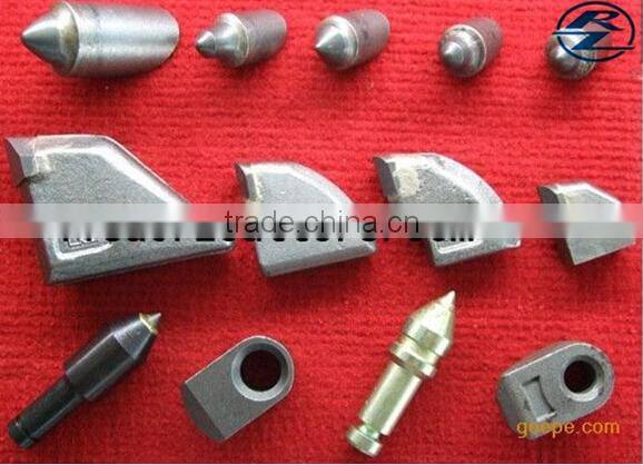 BFZ25L BFZ25R flat cutter teeth weld-on teeth for HDD reamer auger bits for piling machine foundation drilling picks