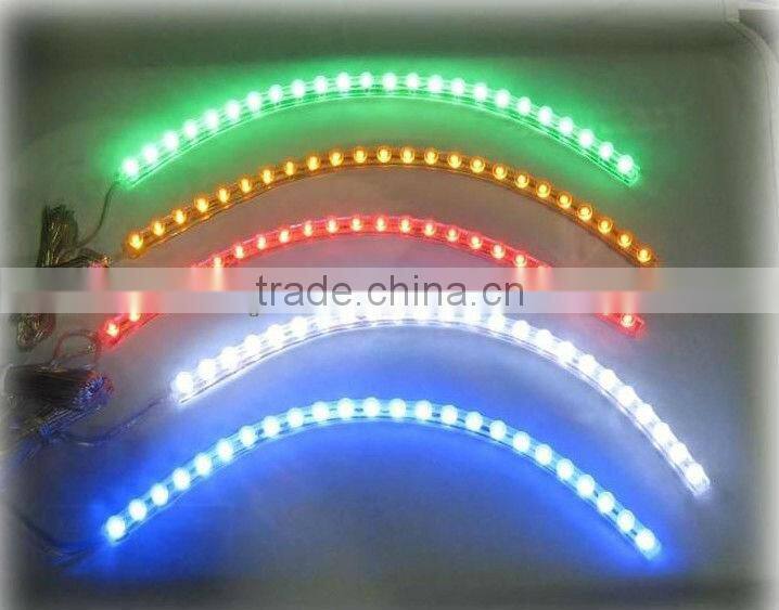 12v 3mm dip waterproof flexible led strip light