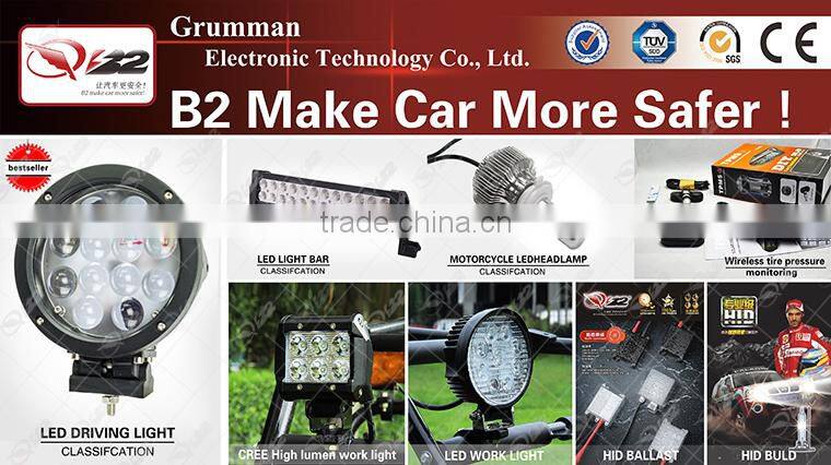 super bright 3080lum led 42w working lamps,programmable car wheel light