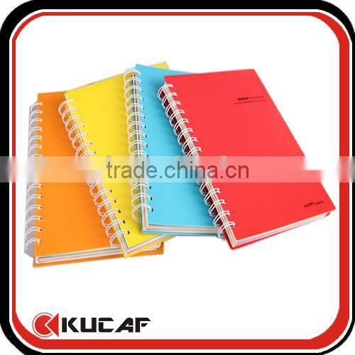 Customized different size spiral notebook