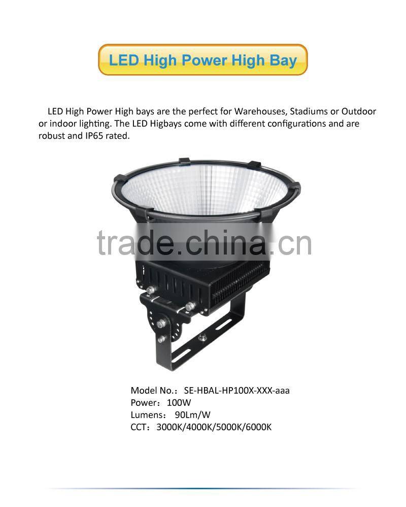CE ROHS Listed 100W LED High Bay Light