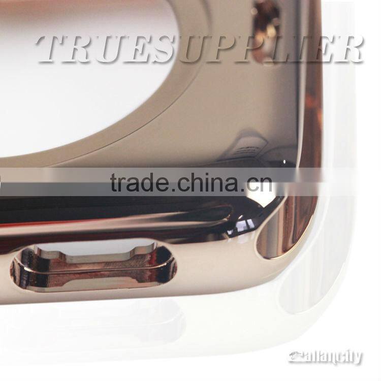 2015 Latest Design Gold Plated Case for Apple Watch Back Cover for Apple Watch with Full Buttons