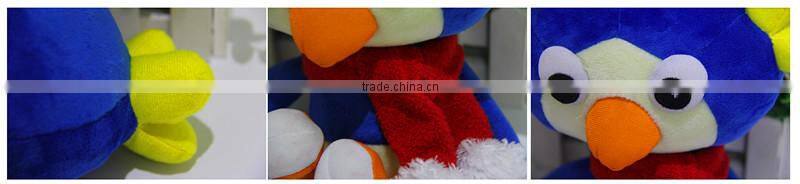 Atlanta hotel mascot 4.65" penguin stuffed pink valentine penguin plush toys