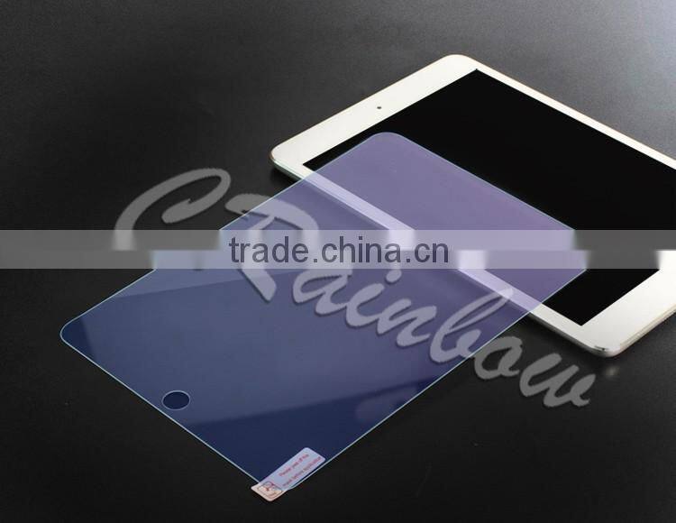 Paypal accept 9H Hardnewss glass tempered screen film for ipad mini 4