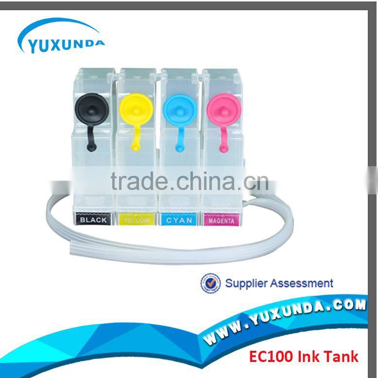 Cheap Ink Cartridges EC100 ink tank for Continuous ink systerm