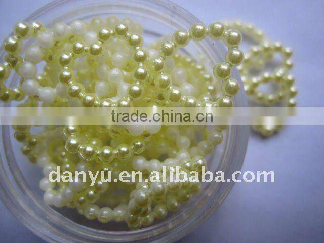 Pearls in heart shape
