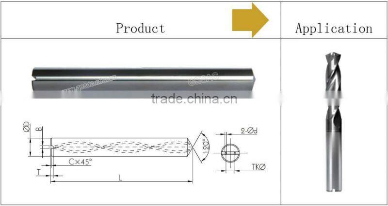 Tungsten carbide preforms rods