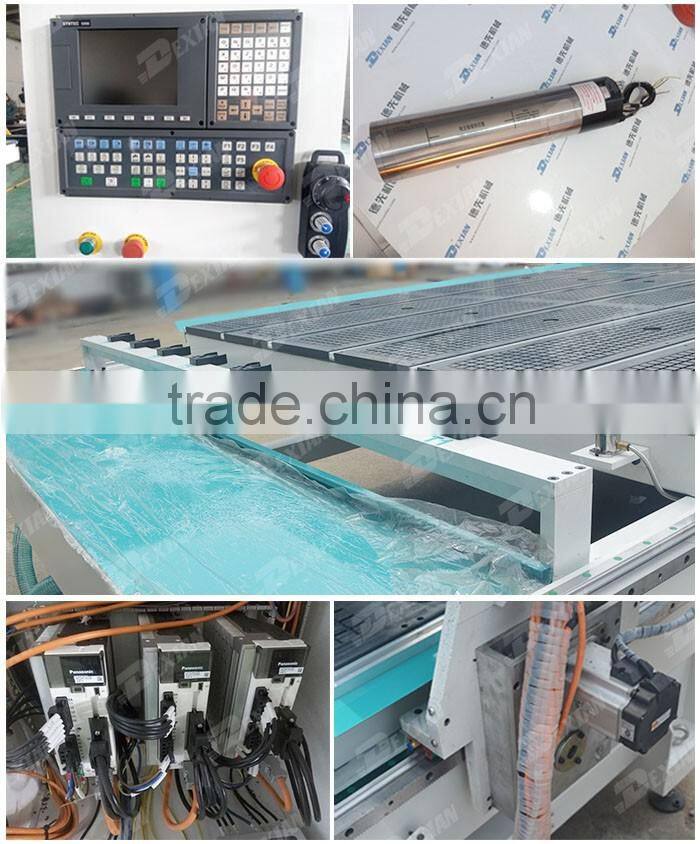 DX2040 China atc cnc router with vacuum table for wood furniture, MDF, PVC, PCB, Acrylic