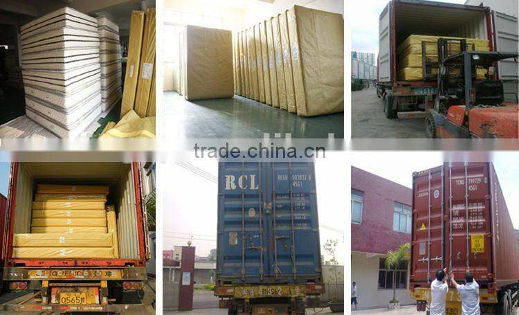 Euro Top Natural Latex Pocket Spring Mattress With 3d Air Mesh Mattress