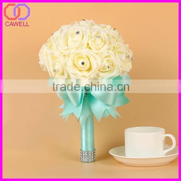 Fashion decoration new design handmade wedding bouquet bride flower