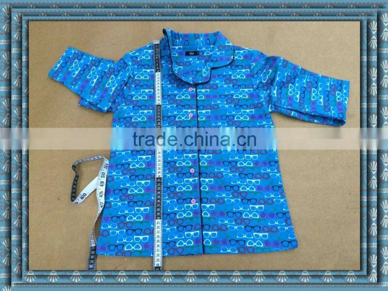 SENIOR GIRL FLANNEL PJ SET