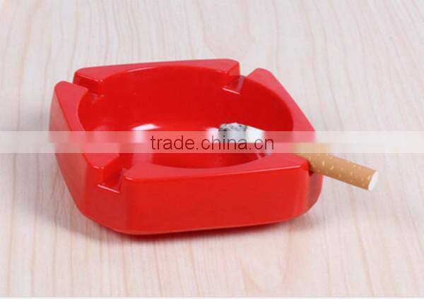2015 newly design melamine ashtray with custom logo