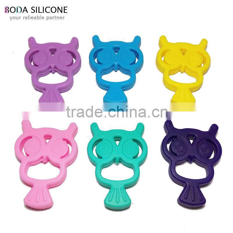 Manufacturer price Fan for baby silicone teething necklace