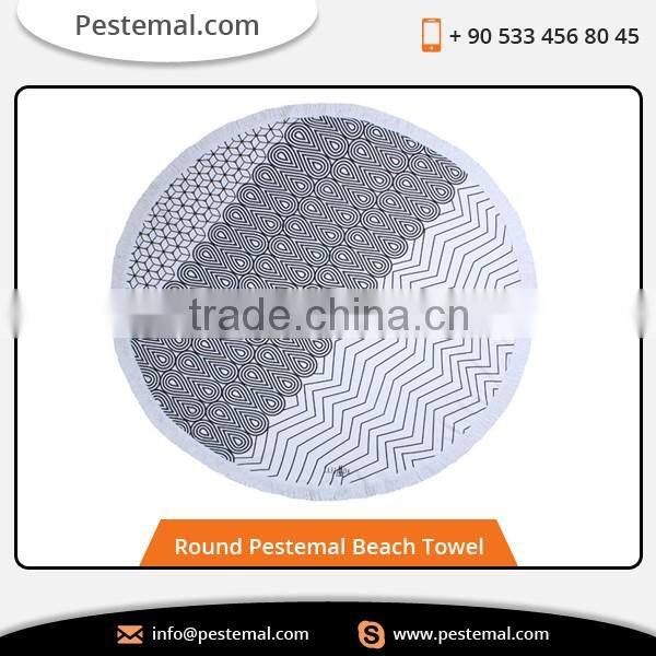 Best Brand Selling Pestemal Round Towel at Very Affordable Rate