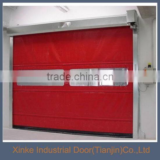 Industrial plastic roll up door/ fast rolling door / rapid rolling shutter door HSD-077