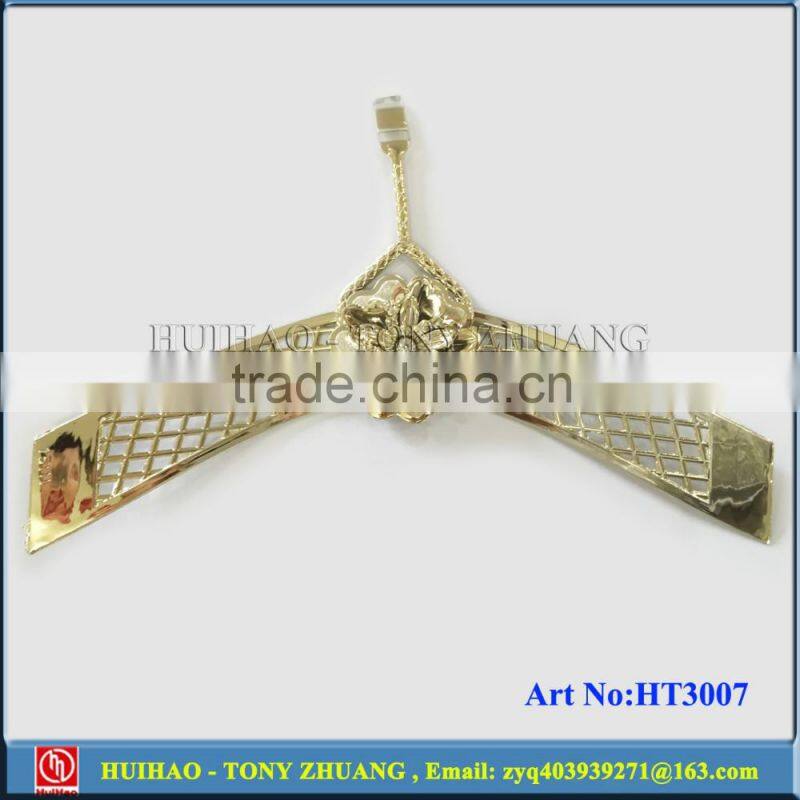 High quality TPU shoes upper with flower decoration (HT3010)