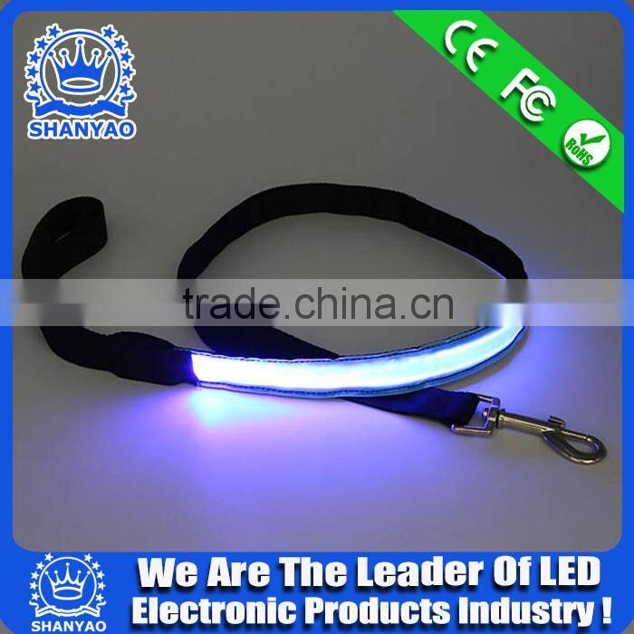 2015 Hot Selling LED Reflective Pet Leash