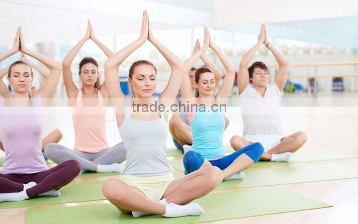 Eco-friendly Colorful Anti-slip Fancy TPE Yoga Mat