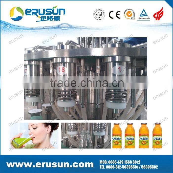 Automatic Juice Glass Bottle Filling Machine