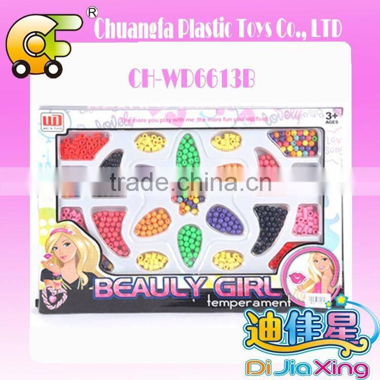 Latest design DIY beads necklace for kids playing