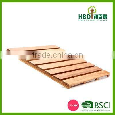 New product bamboo bathroom anti slip door mat,bath mat set wholesale