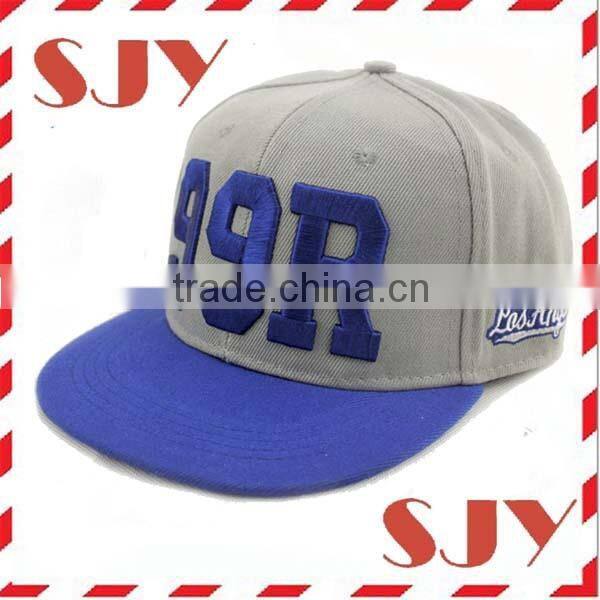 Mens snapback flat bill wholesale hats and caps