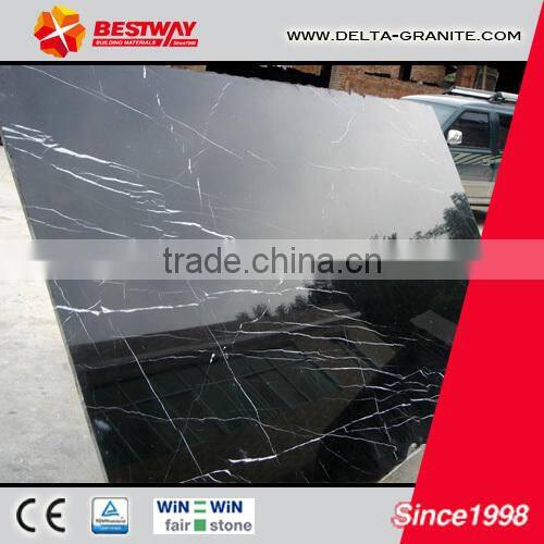 nero marquina black and white marble