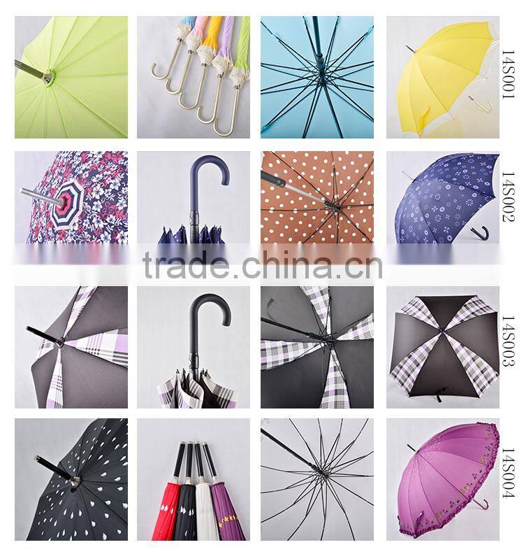 wholesale china merchandise fashional straight umbrella