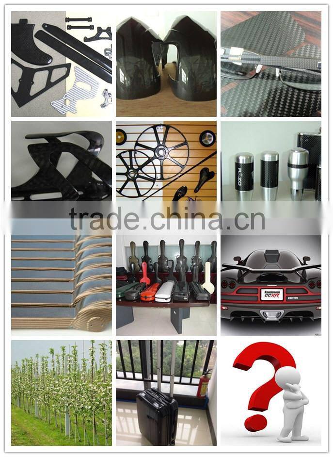 Machine Cnc Perfect Carbon fiber cutting tube , carbon fiber Machineing