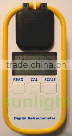 RHD-401 Digital Grape Wine OE Beverage Refractometer, Brix/Alcohol/Oe/KMW 4 in 1 with ATC