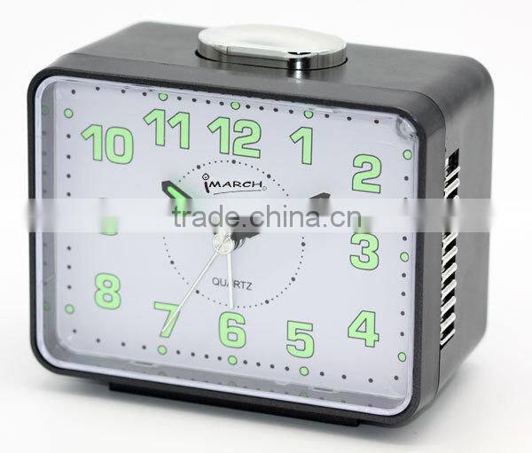 Fresh Design Bell Alarm Clock with Snooze and Light for Old men