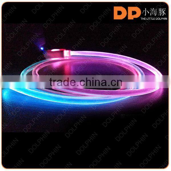 Top design 2016 multi charger cable free sample zipper usb cable for mobile phone charger