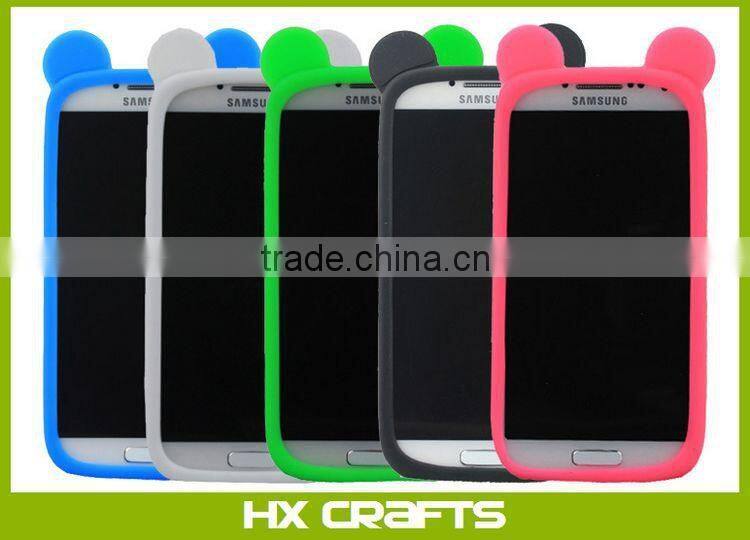 Circle frame china wholesale market silicone case to protect 4" smart phone&7"