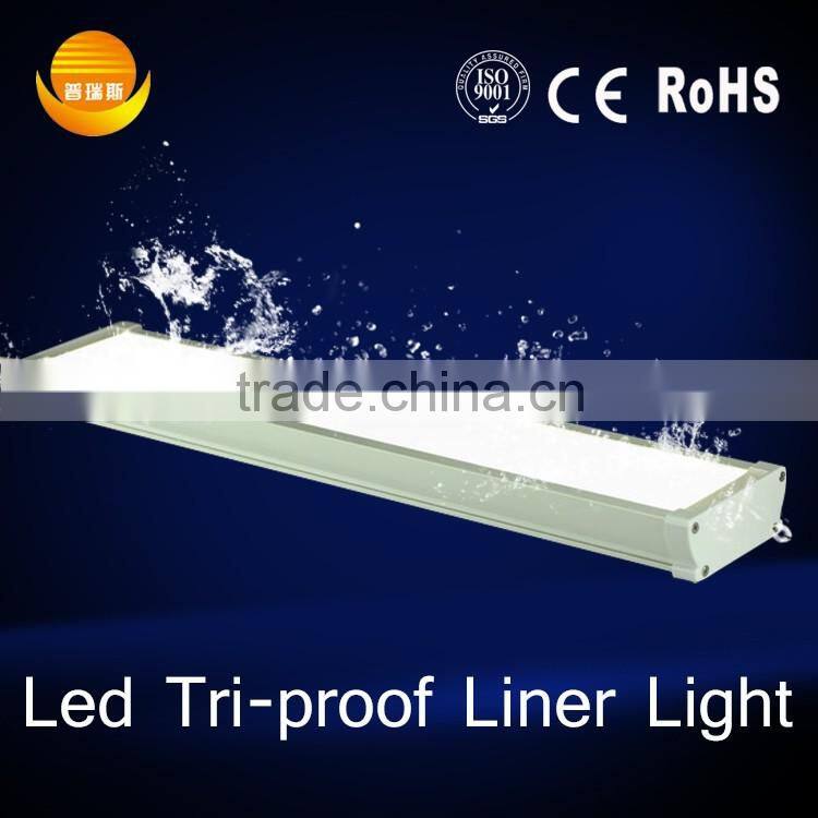 led tri proof tube light 1.2m 36w waterproof led light with 3years warranty