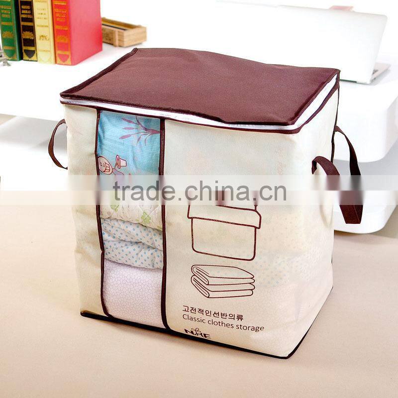 non woven travel storage bedding bag for quilt