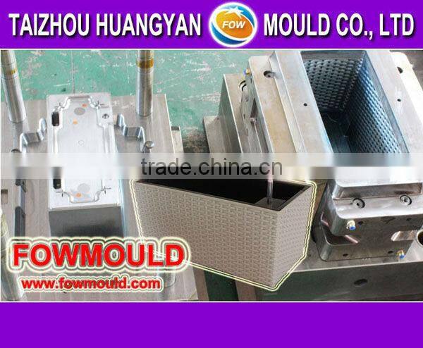 triangle plastic flower pot molds